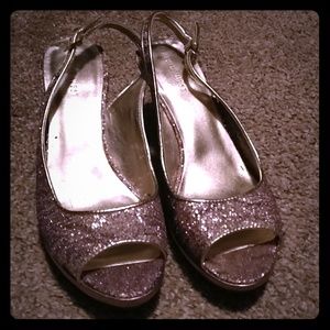 Nine west sparkly heel